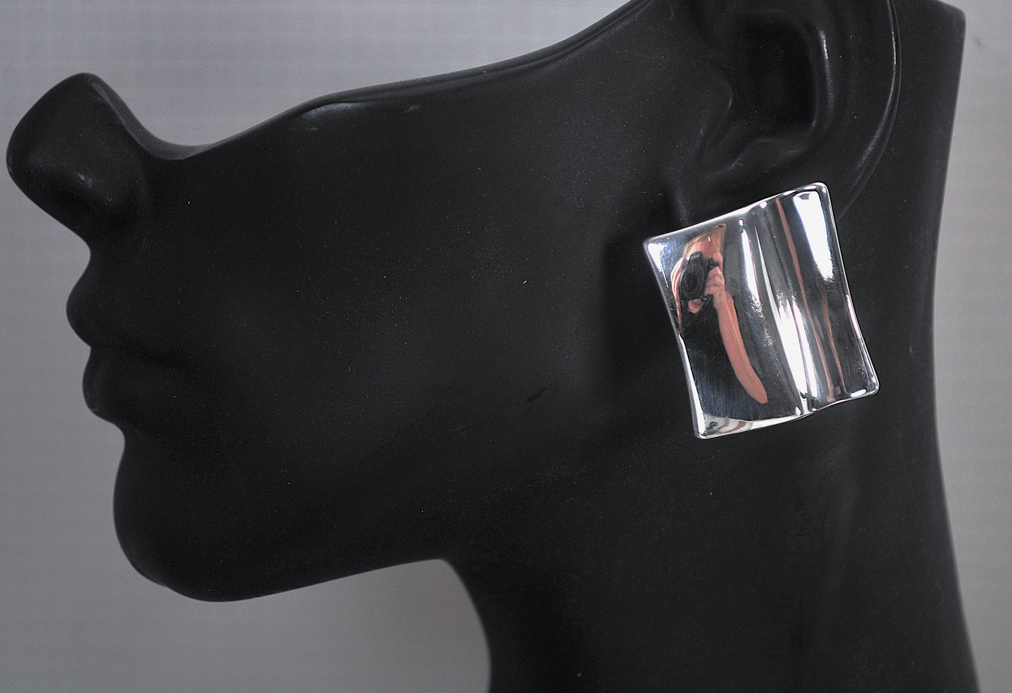 925 Pat Airess Sterling Silver Modernist Earrings