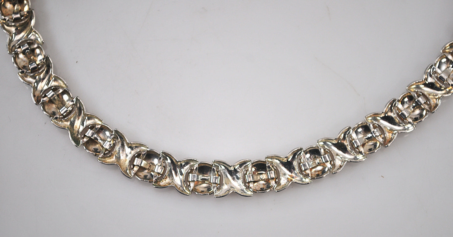 Sterling Silver Hugs and Kisses Bracelet