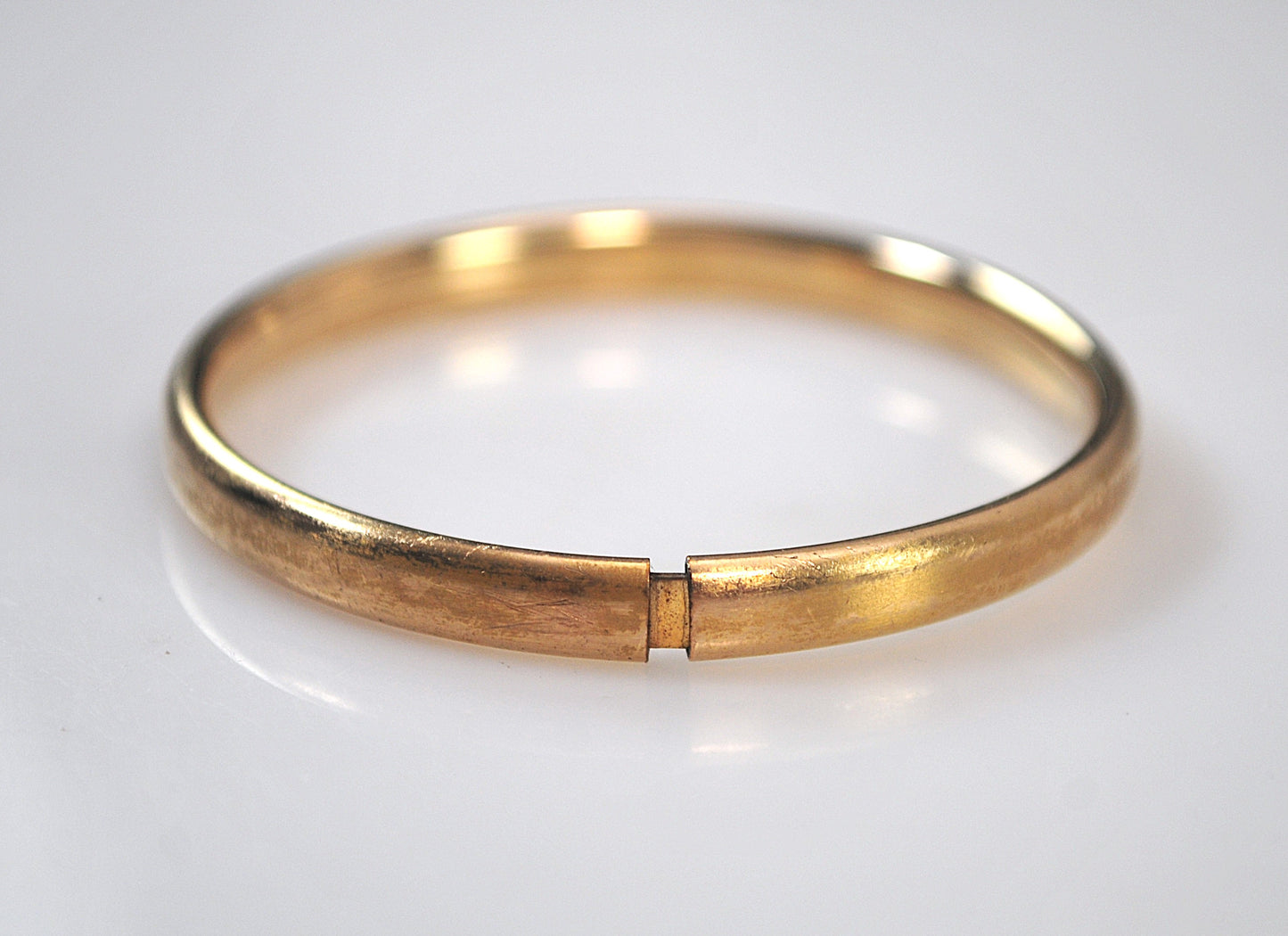Vintage Gold Filled Baby Child Bangle Bracelet