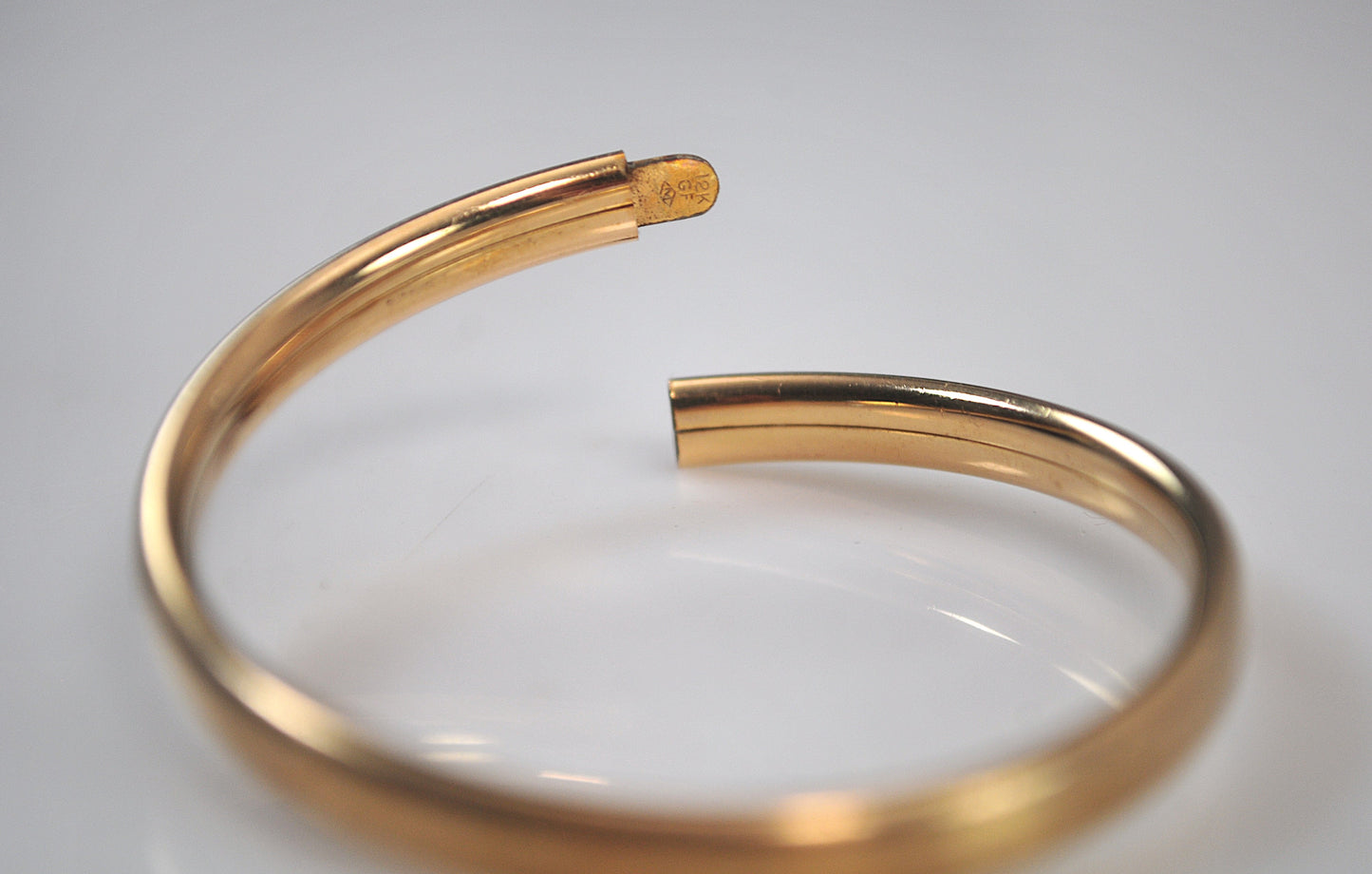 Vintage Gold Filled Baby Child Bangle Bracelet