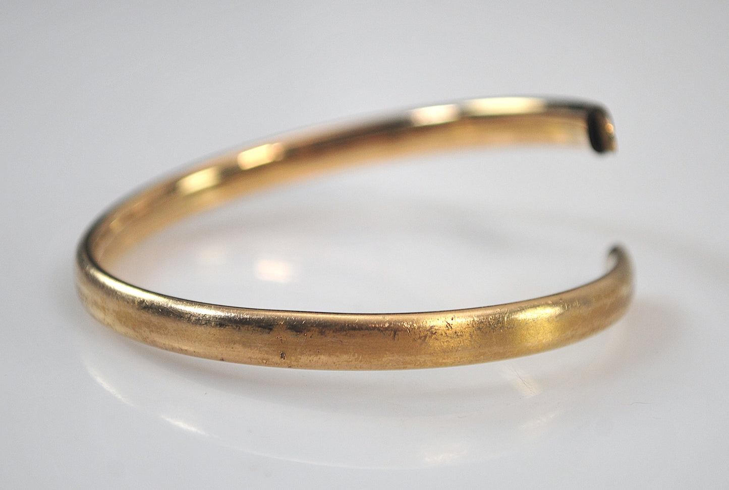 Vintage Gold Filled Baby Child Bangle Bracelet