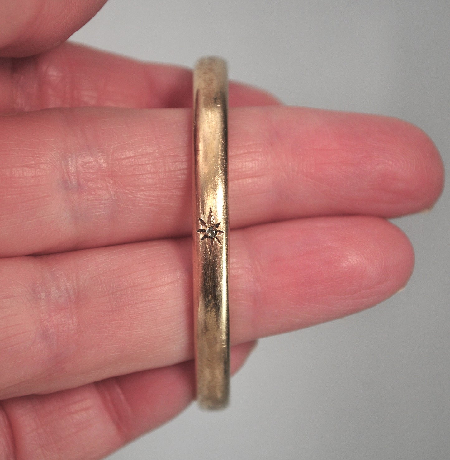 Vintage Gold Filled Baby Child Bangle Bracelet