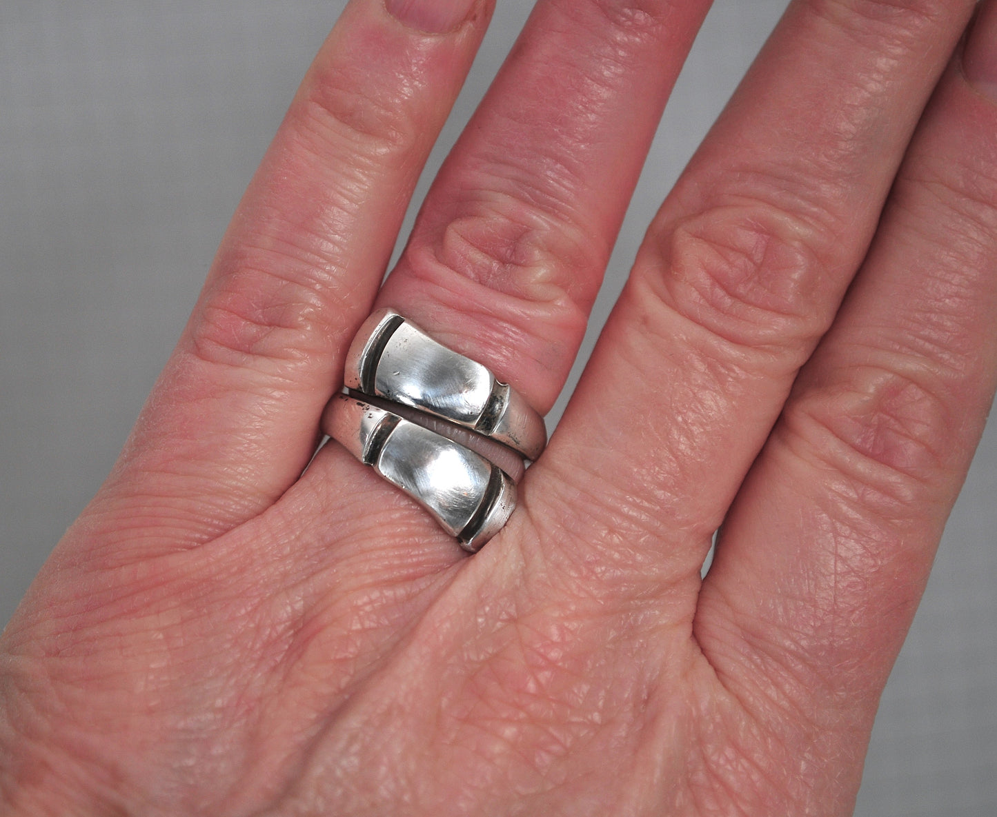 Towle Sterling Silver Bypass Ring