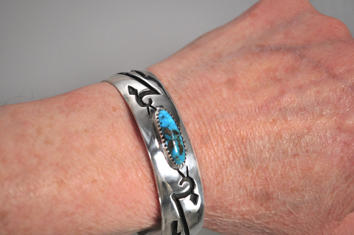 Southwestern Handmade Turquoise Cuff Bracelet