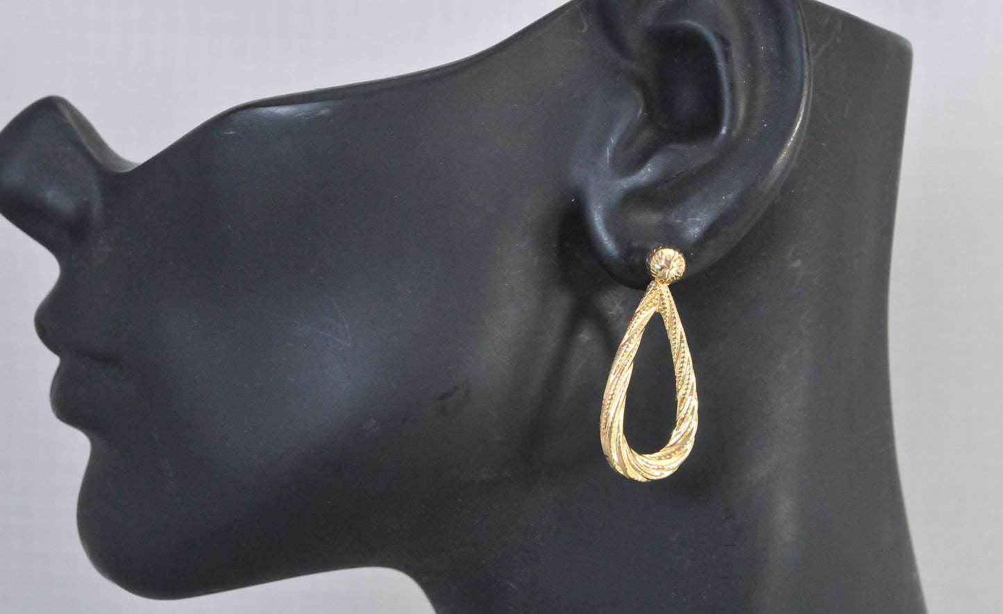 14K Gold Teardrop Earring Jackets