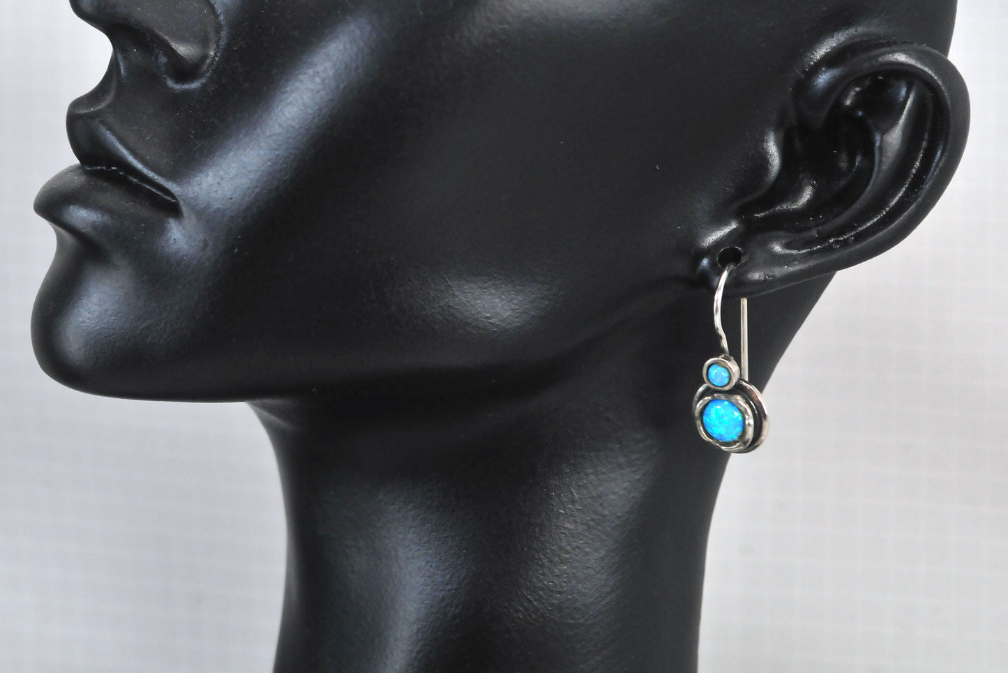 Shablool Didae 925 Israel Opal Earrings