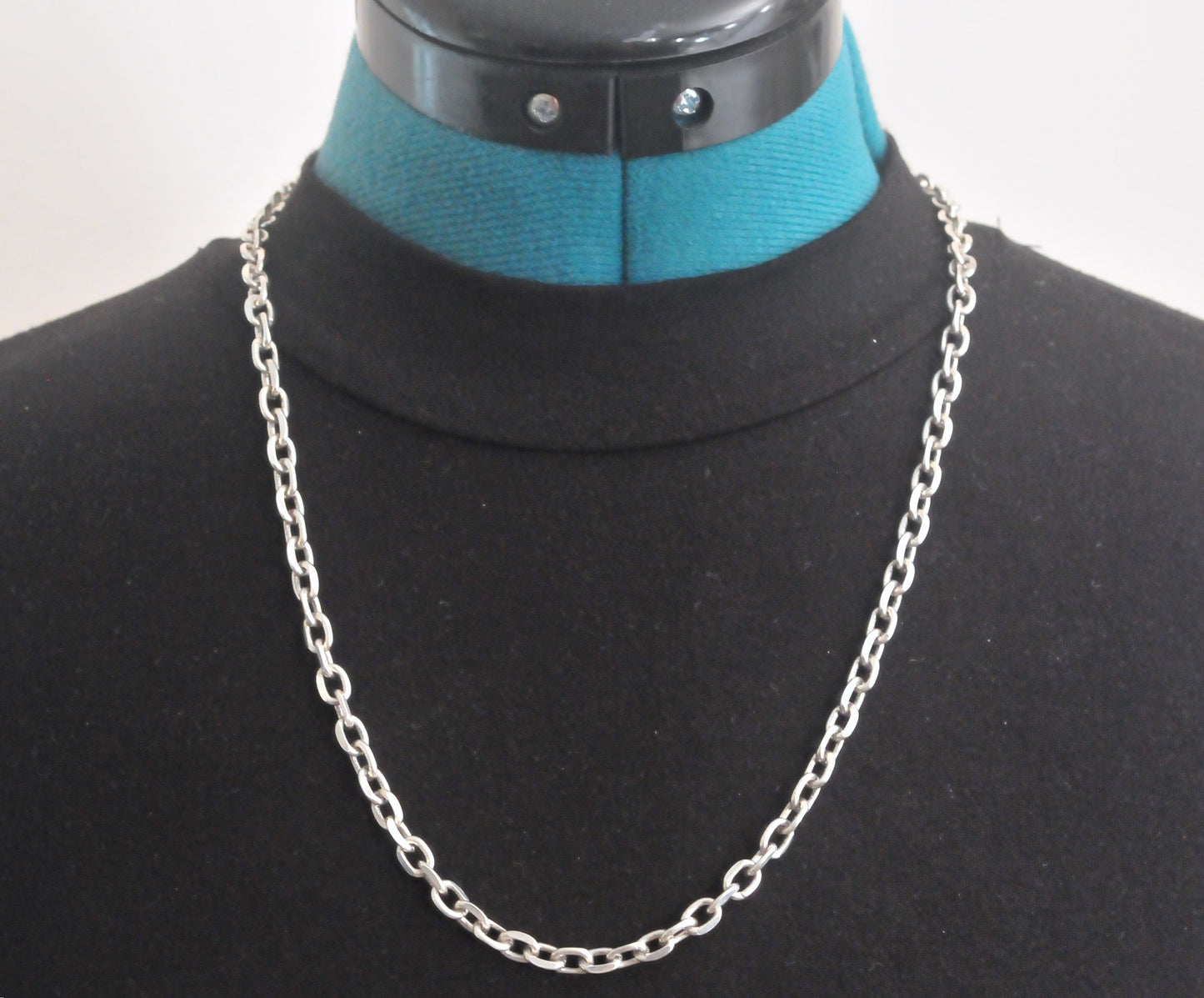 Sterling Silver Chain Link Necklace