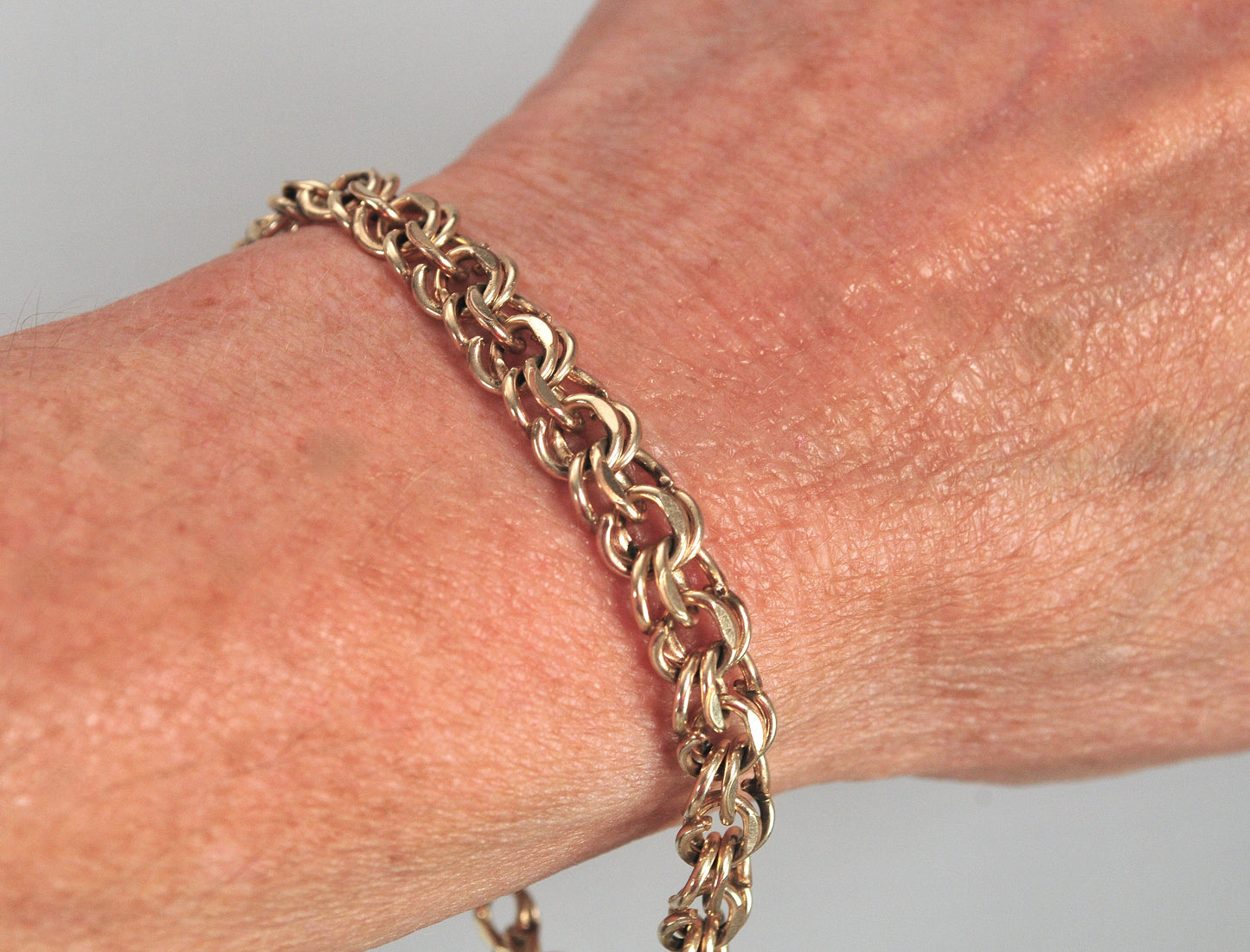 Vintage Gold Filled Charm Bracelet