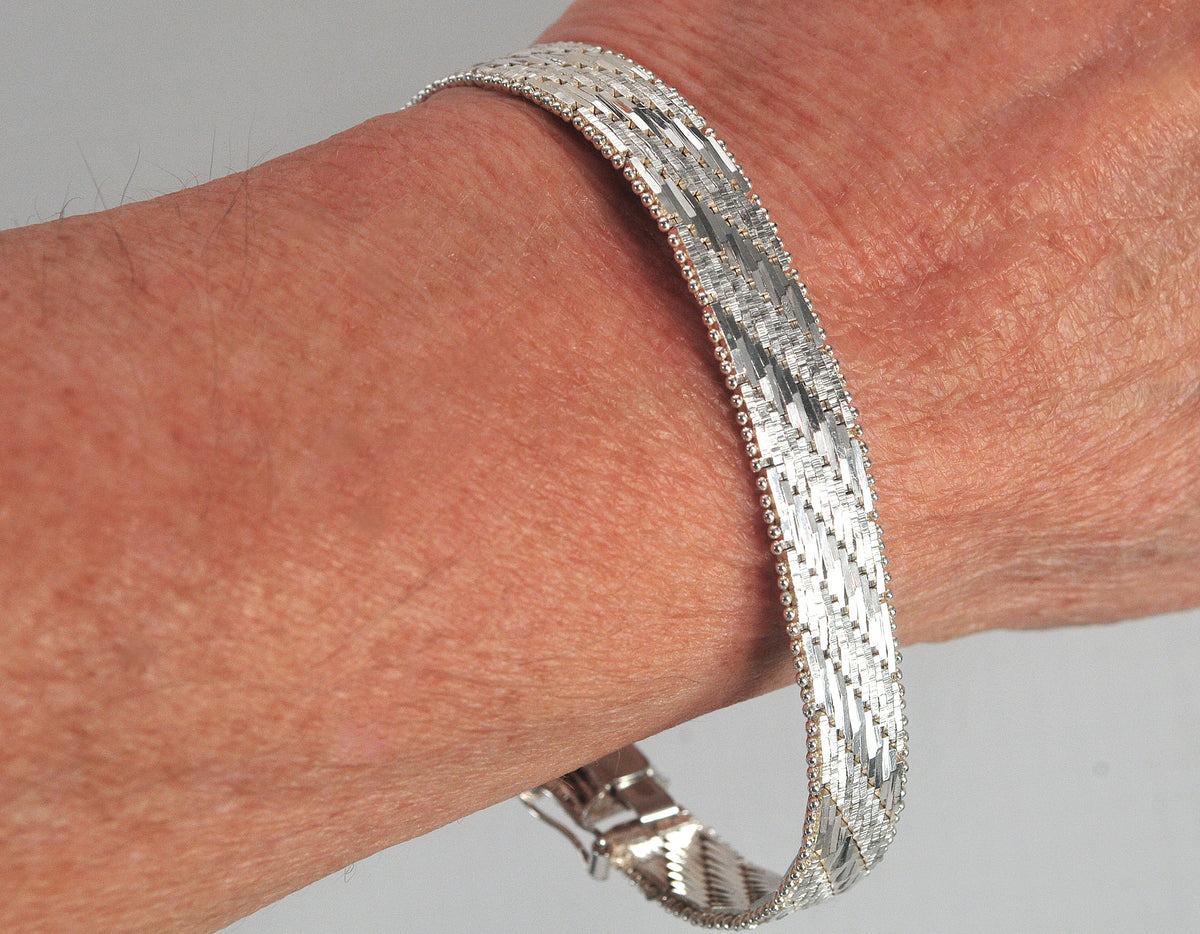 Milor Sterling Silver 925 Italy Riccio Bracelet