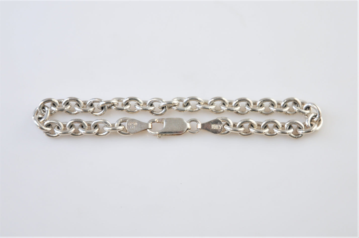 Sterling Silver Rolo Link Bracelet