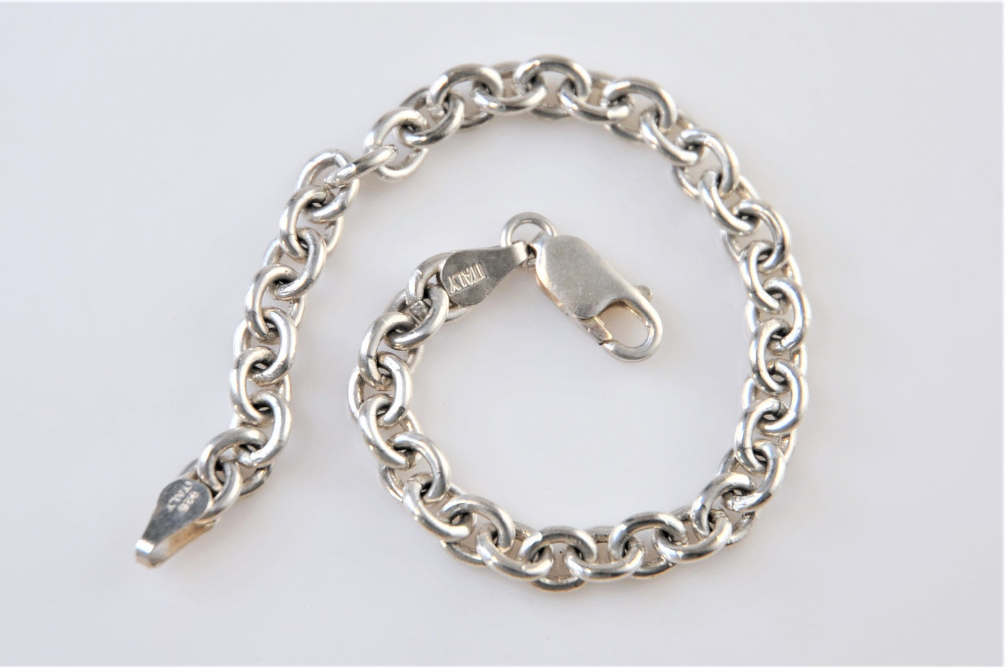 Sterling Silver Rolo Link Bracelet