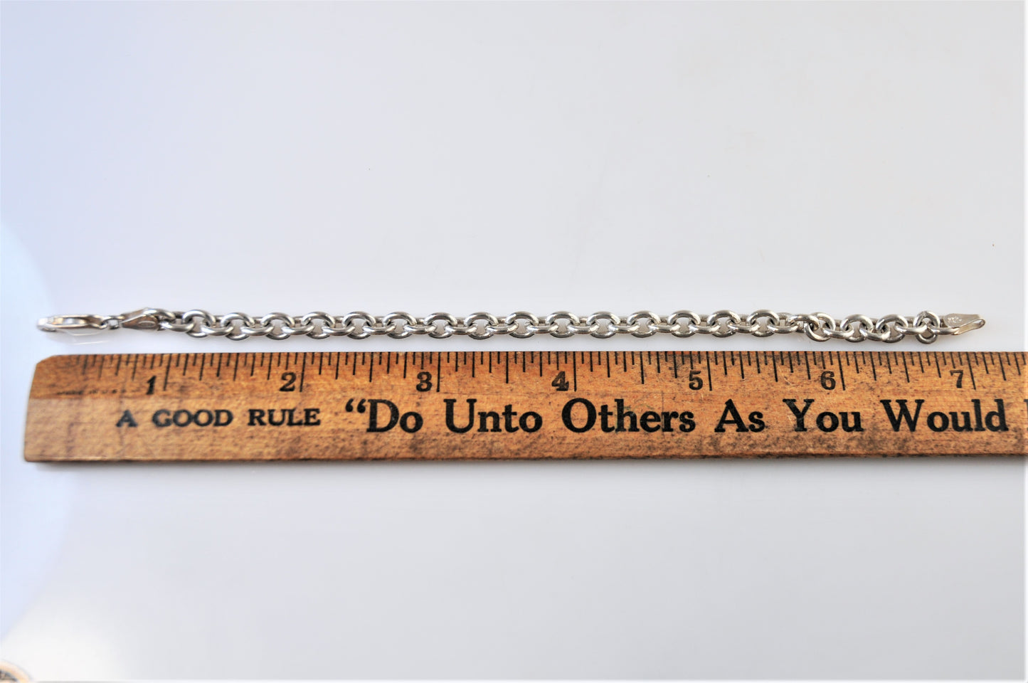 Sterling Silver Rolo Link Bracelet