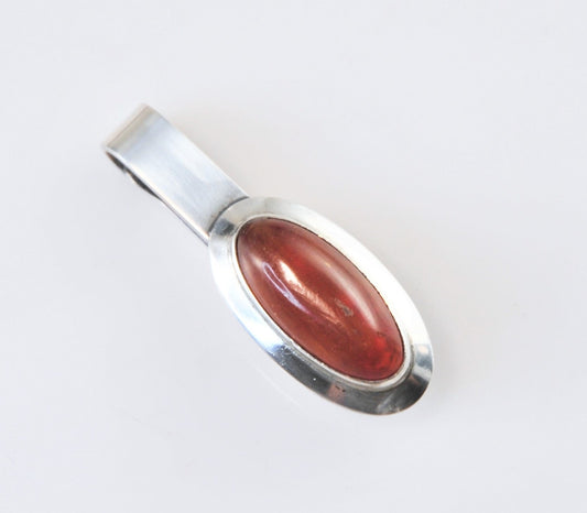 N.E. From Denmark 925 Amber Tie Clip