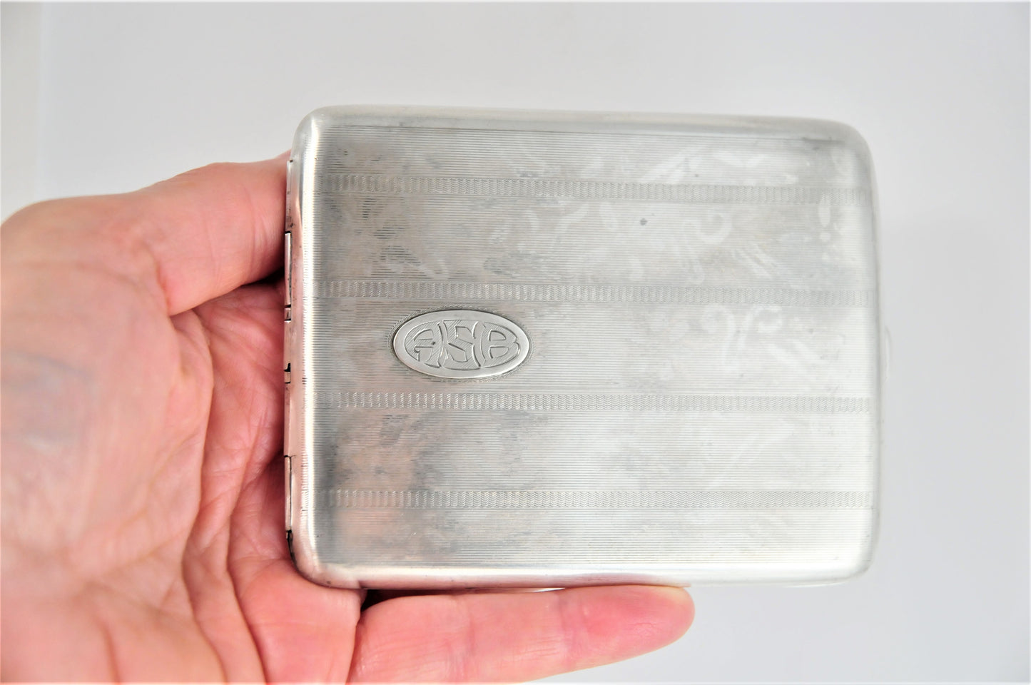 Antique Sterling Silver Cigarette Case