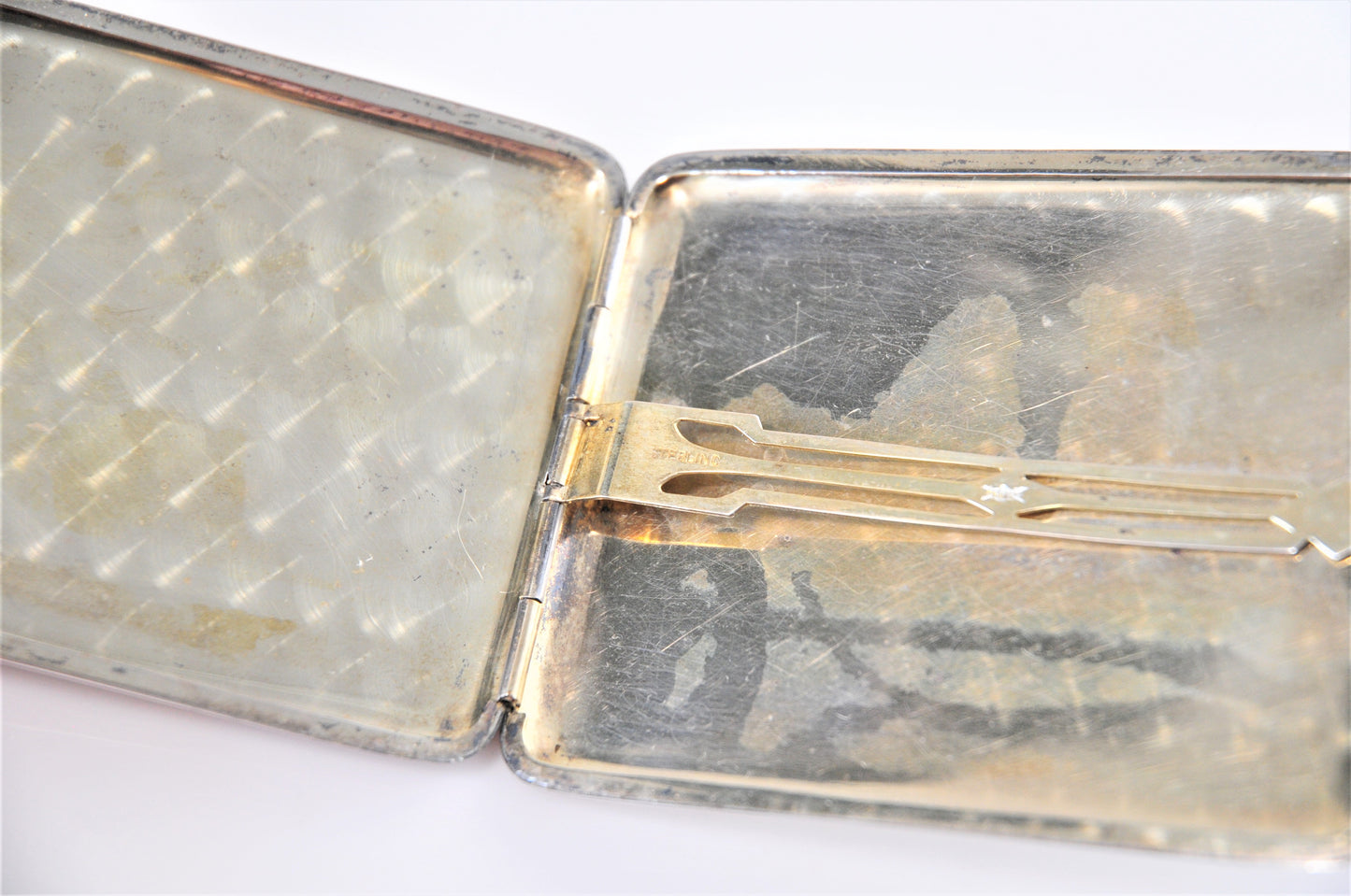 Antique Sterling Silver Cigarette Case