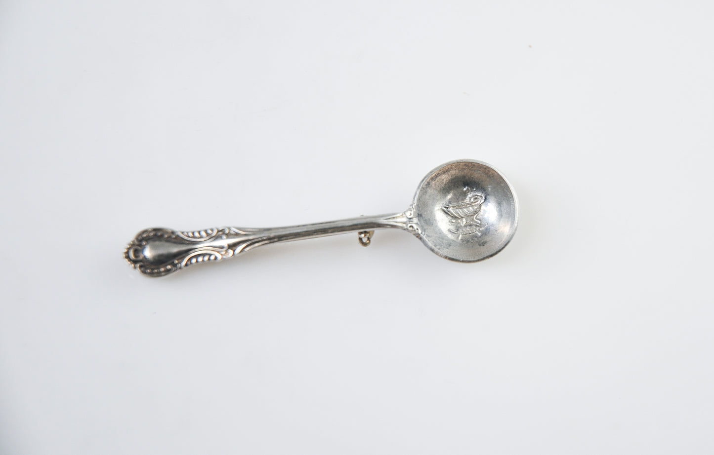 Fine Arts Sterling Southern Colonial Spoon Pin