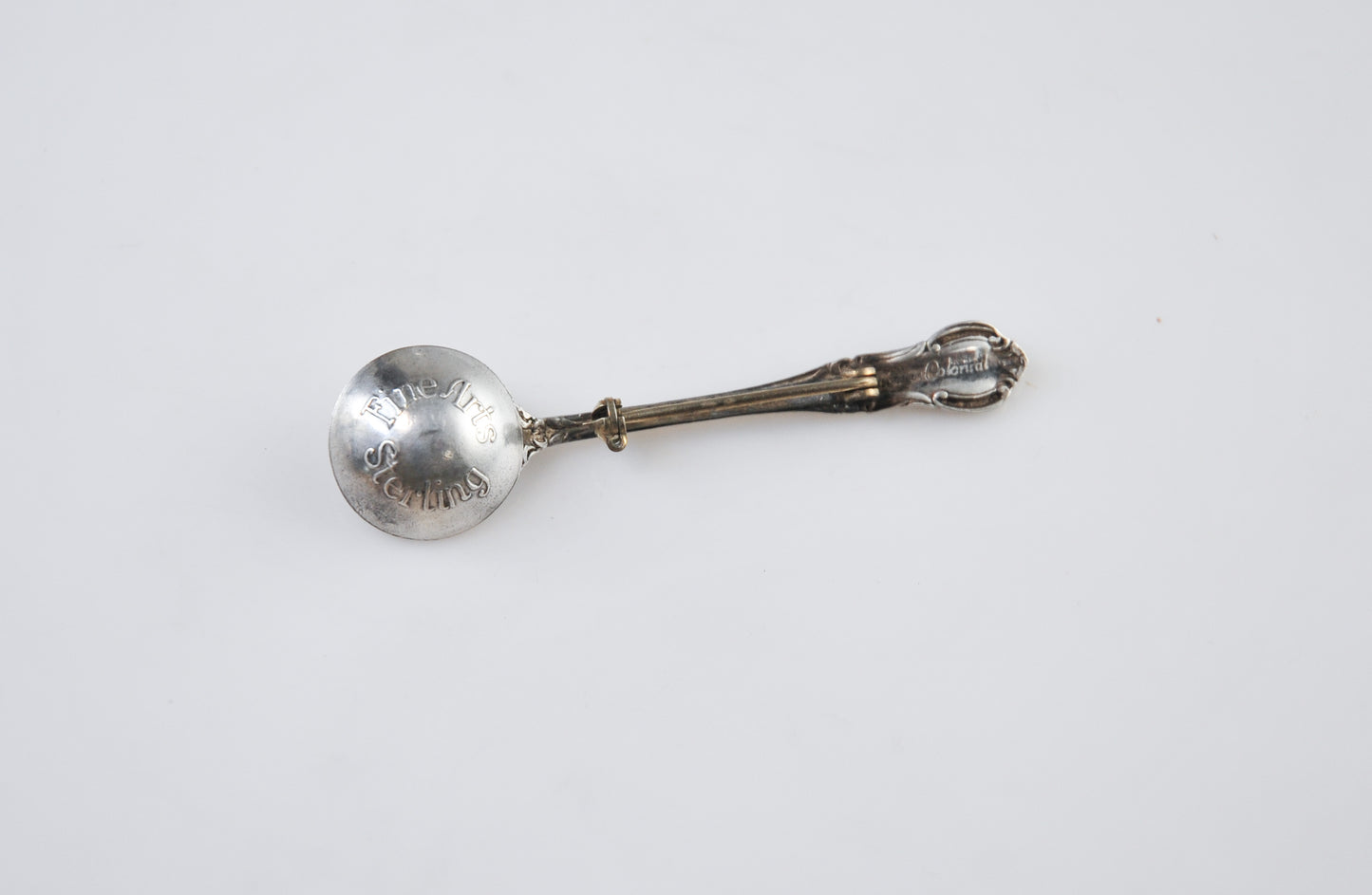 Fine Arts Sterling Southern Colonial Spoon Pin