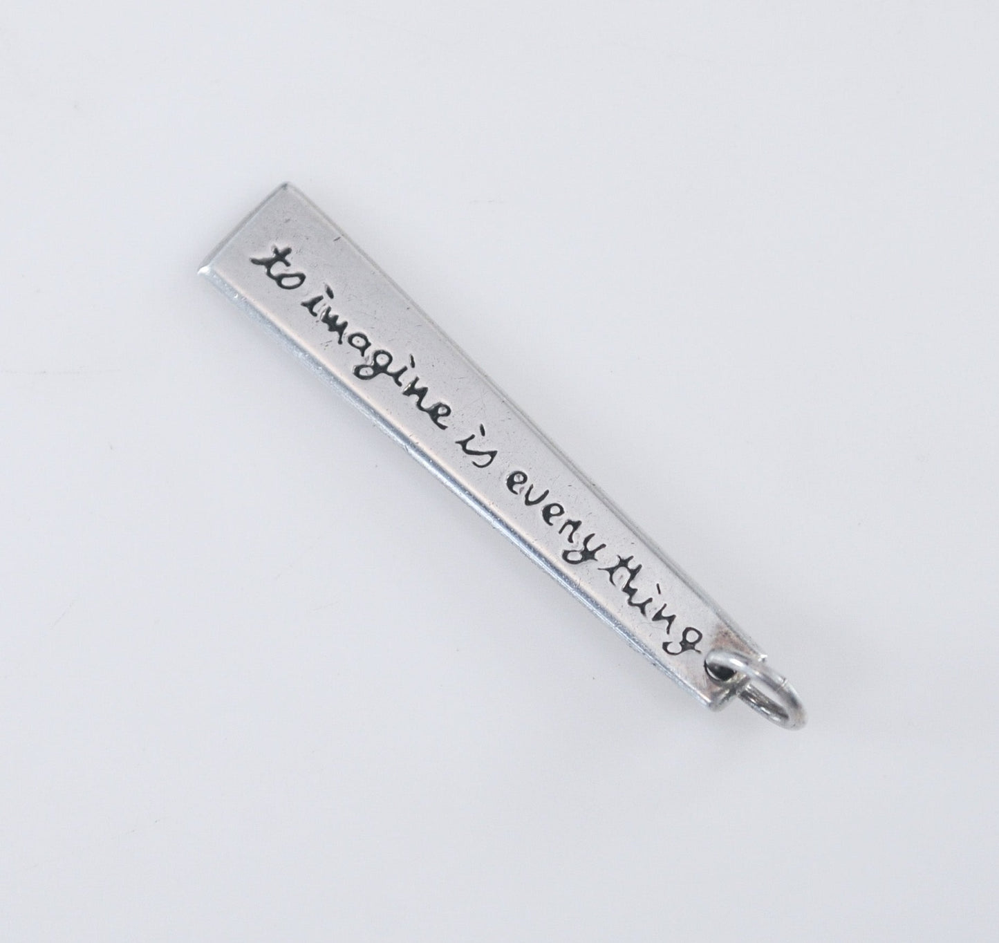 925 Sterling Silver Anatole France Inspirational Pendant