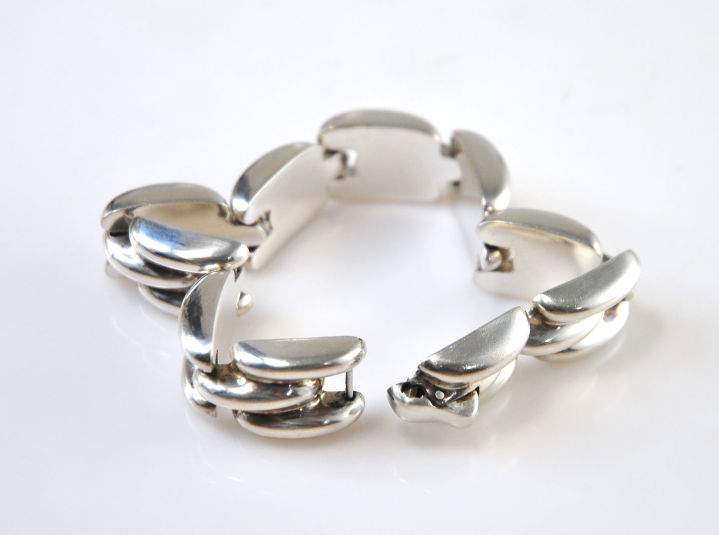 Vintage Bayanihan Sterling Silver Panther Bracelet