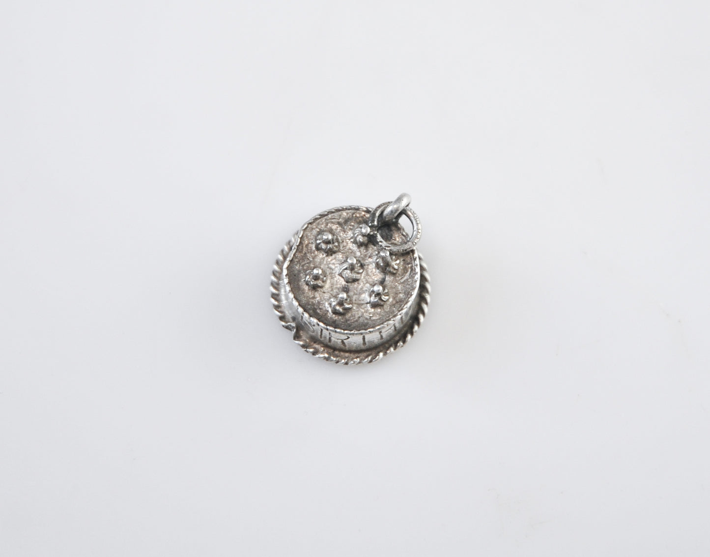 Vintage Sterling Silver Danecraft Birthday Cake Charm Pendant