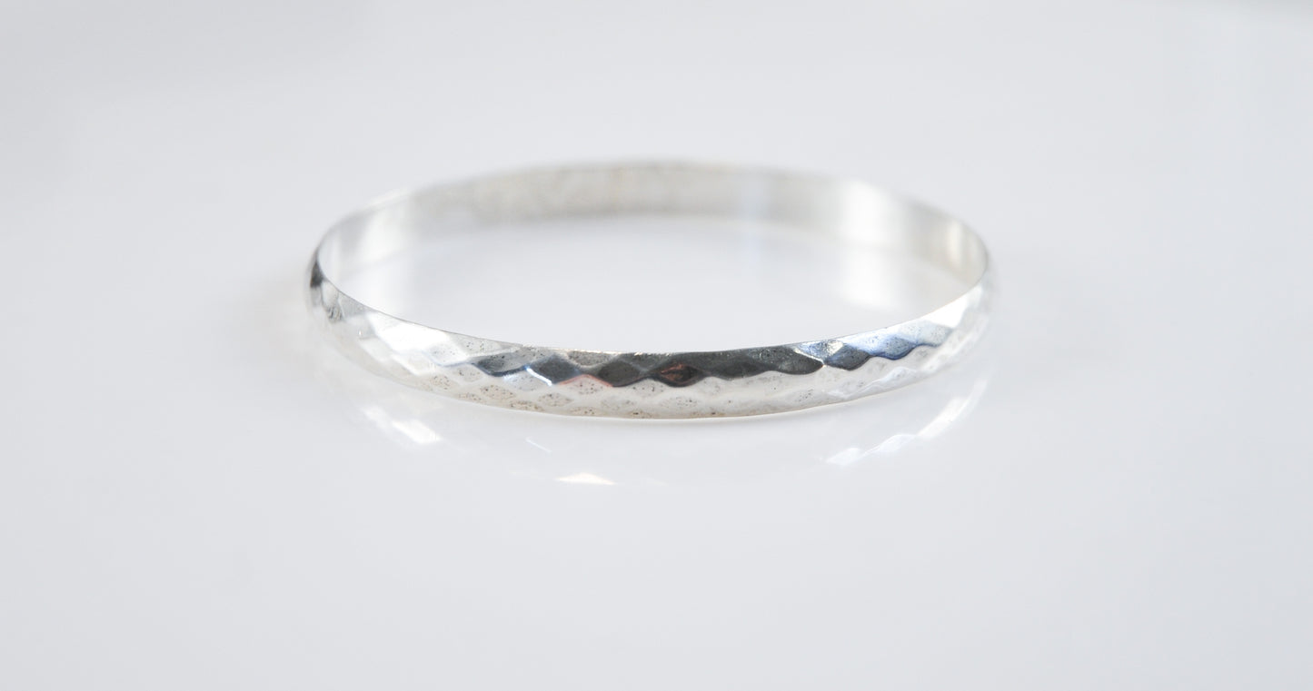 Vintage Danecraft Sterling Silver Bangle Bracelet