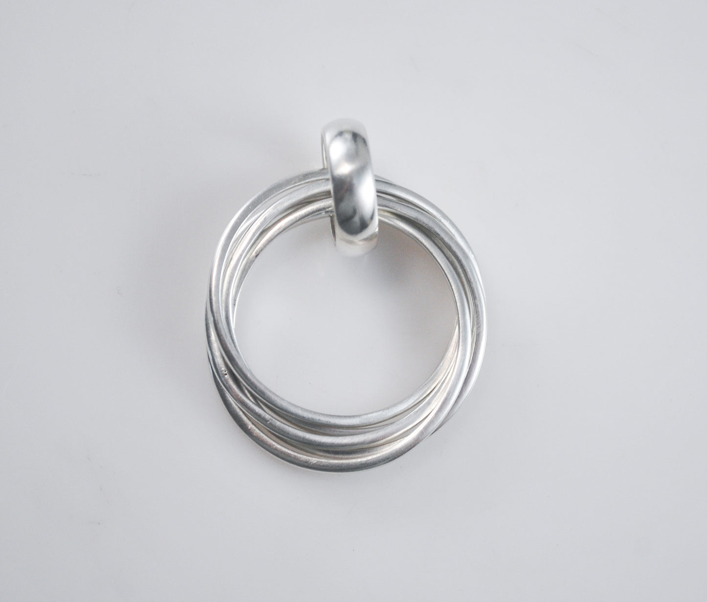 Silpada Sterling Silver 5 Ring Pendant