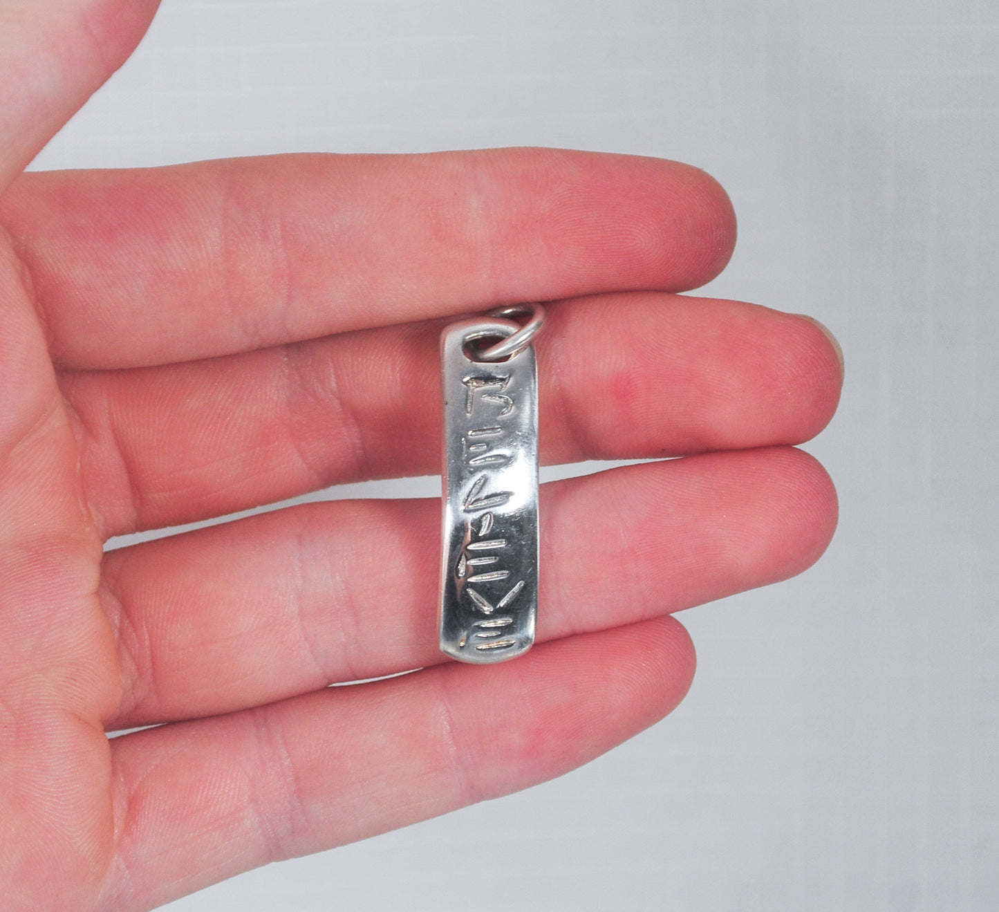 RLM Studio Sterling Silver "BELIEVE" Pendant