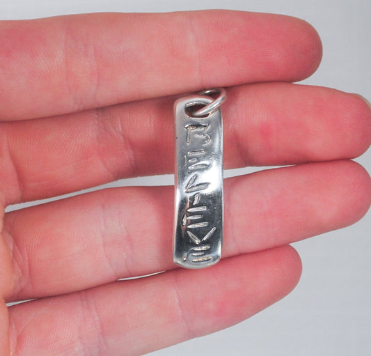 RLM Studio Sterling Silver "BELIEVE" Pendant