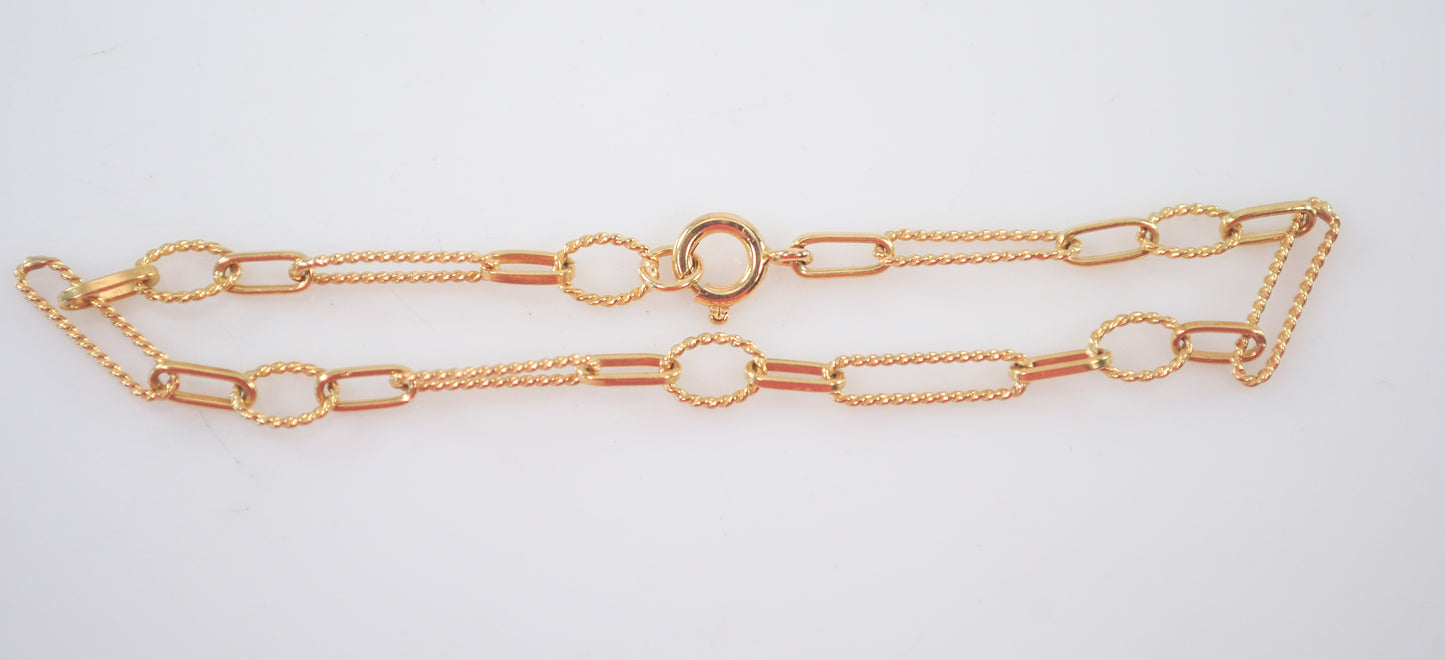 Solid 18K Gold Bracelet