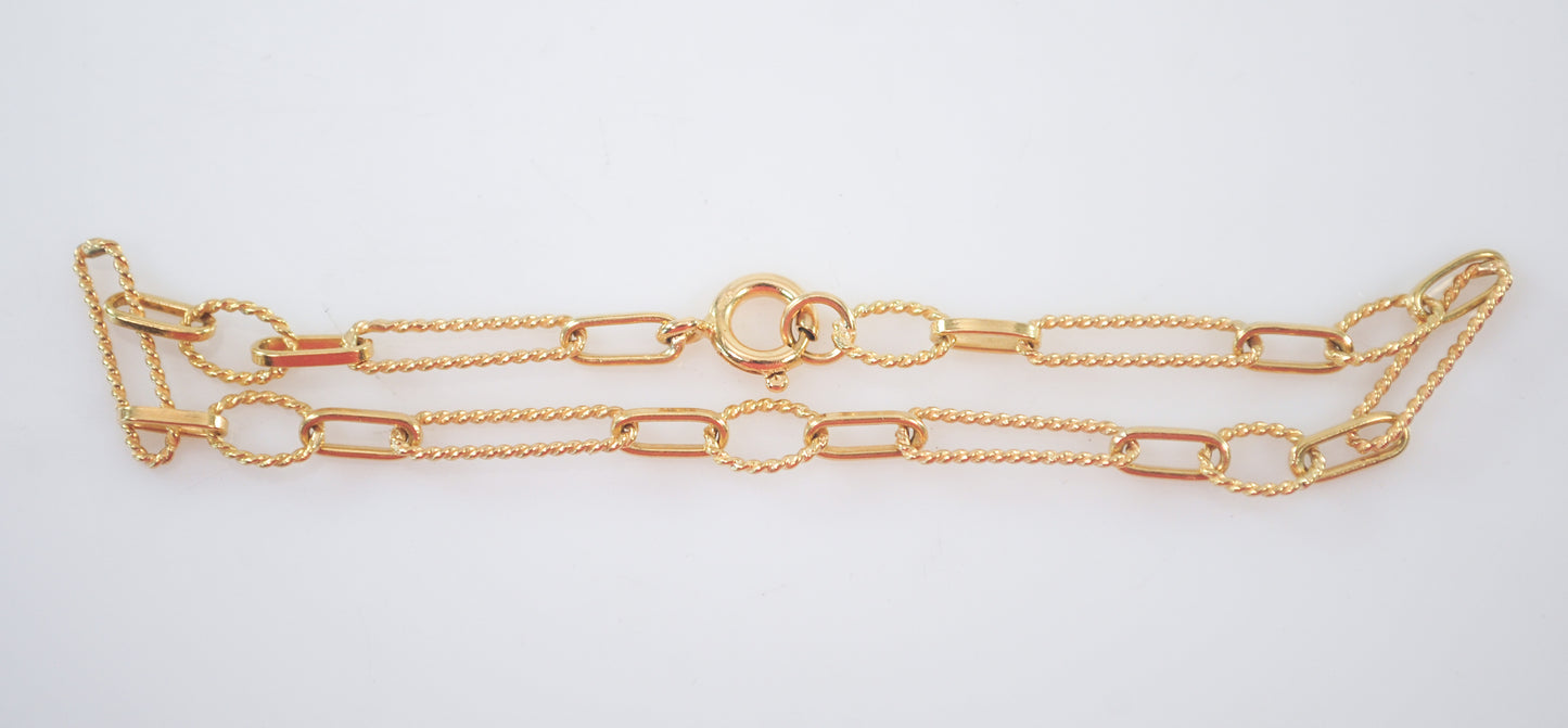 Solid 18K Gold Bracelet