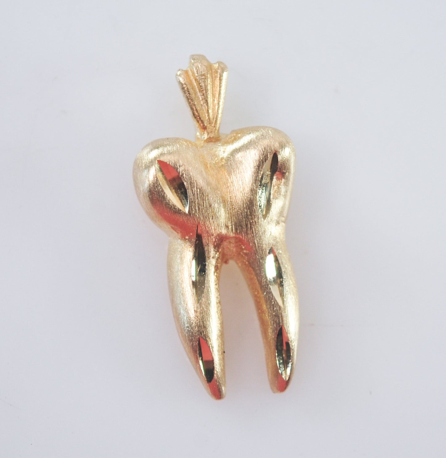 14K Gold Tooth Pendant