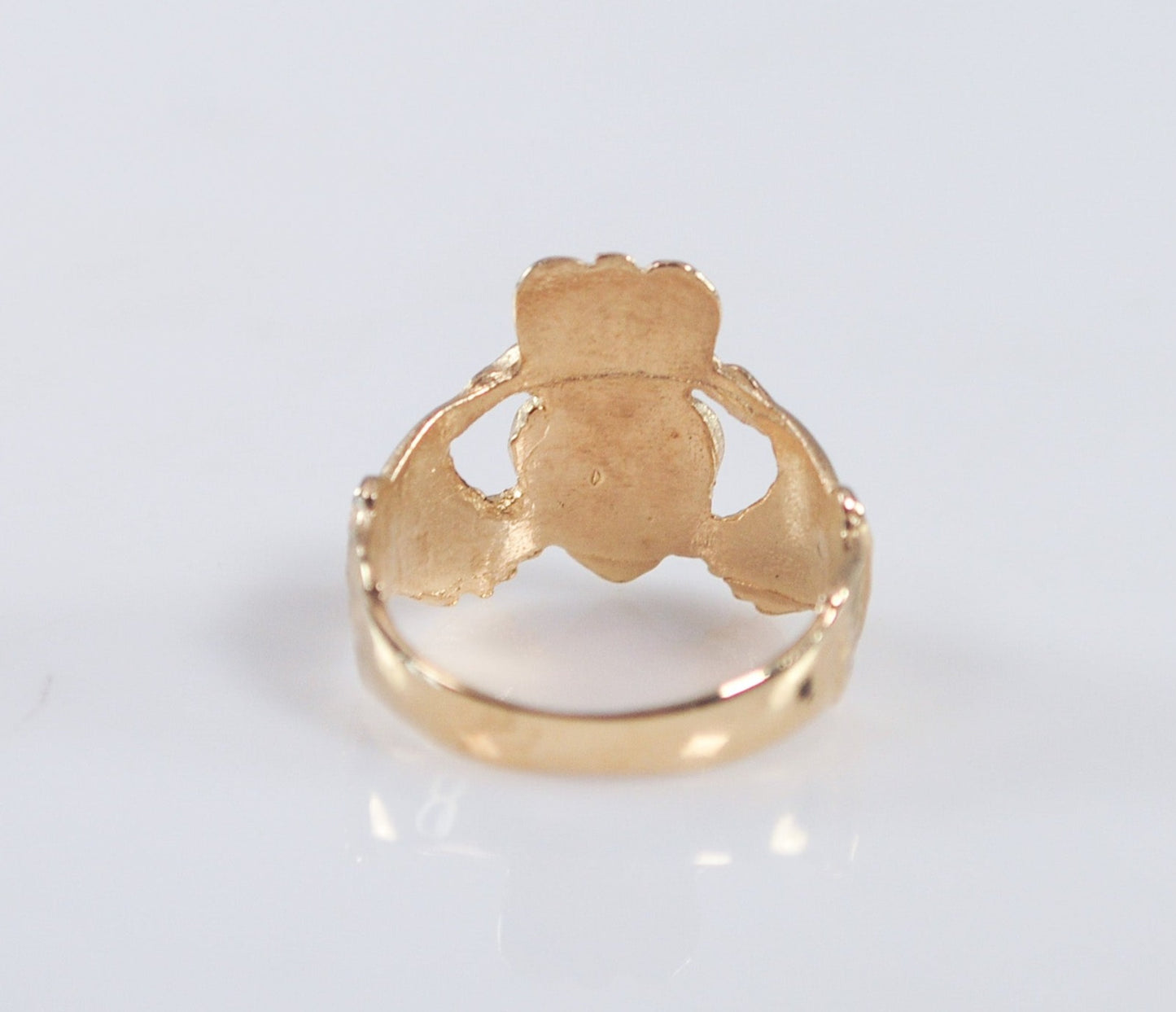 14K Gold Claddagh Ring