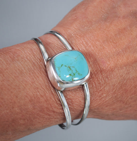 Sterling Silver Turquoise Cuff Bracelet