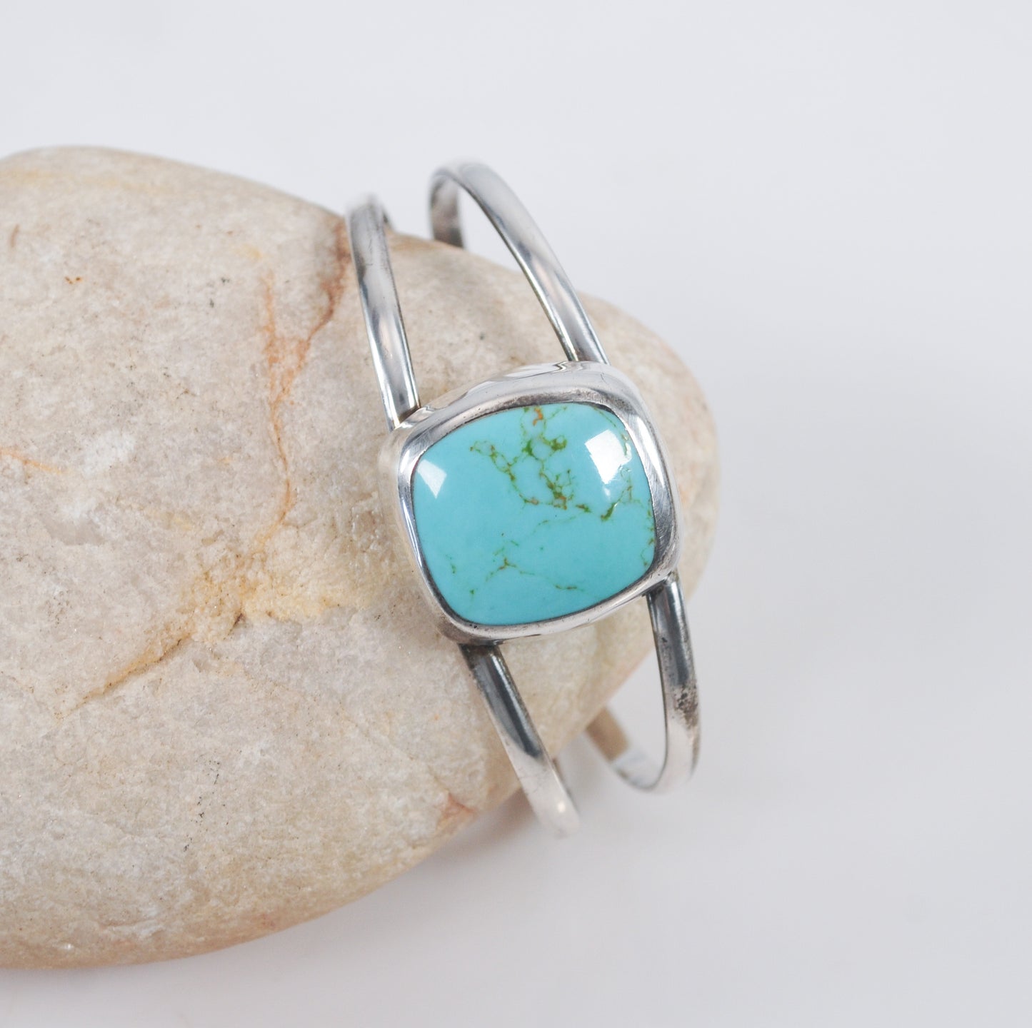 Sterling Silver Turquoise Cuff Bracelet