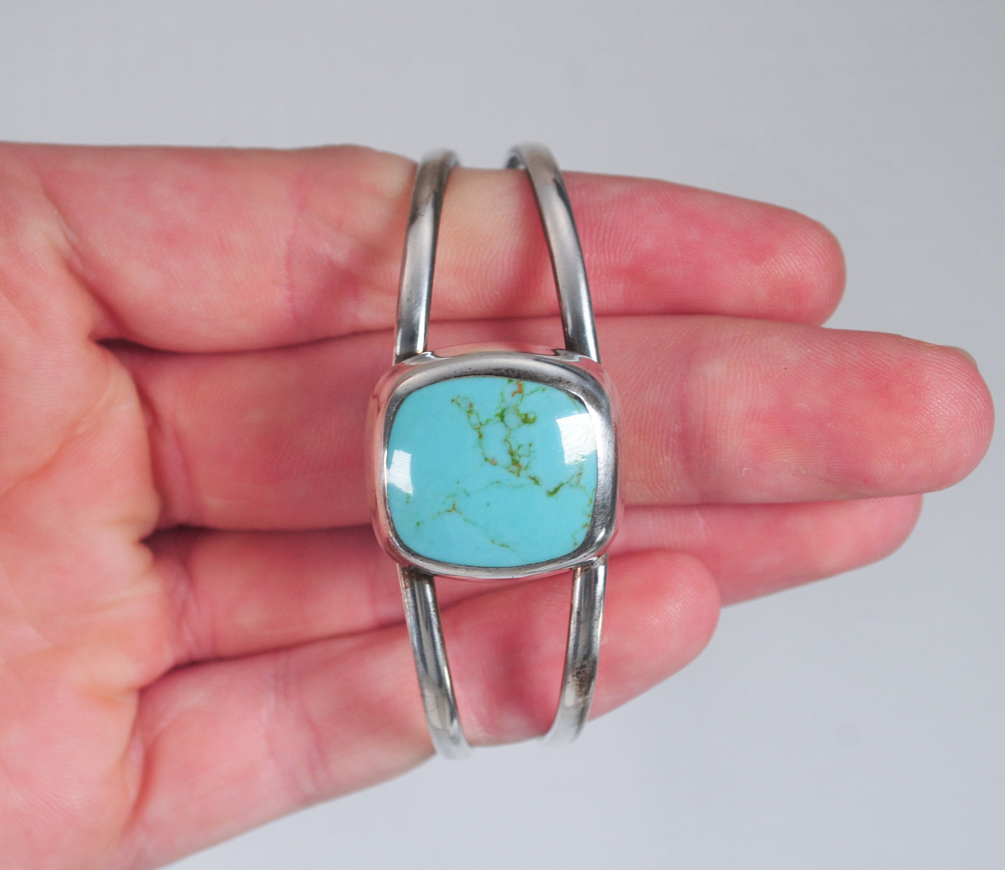 Sterling Silver Turquoise Cuff Bracelet