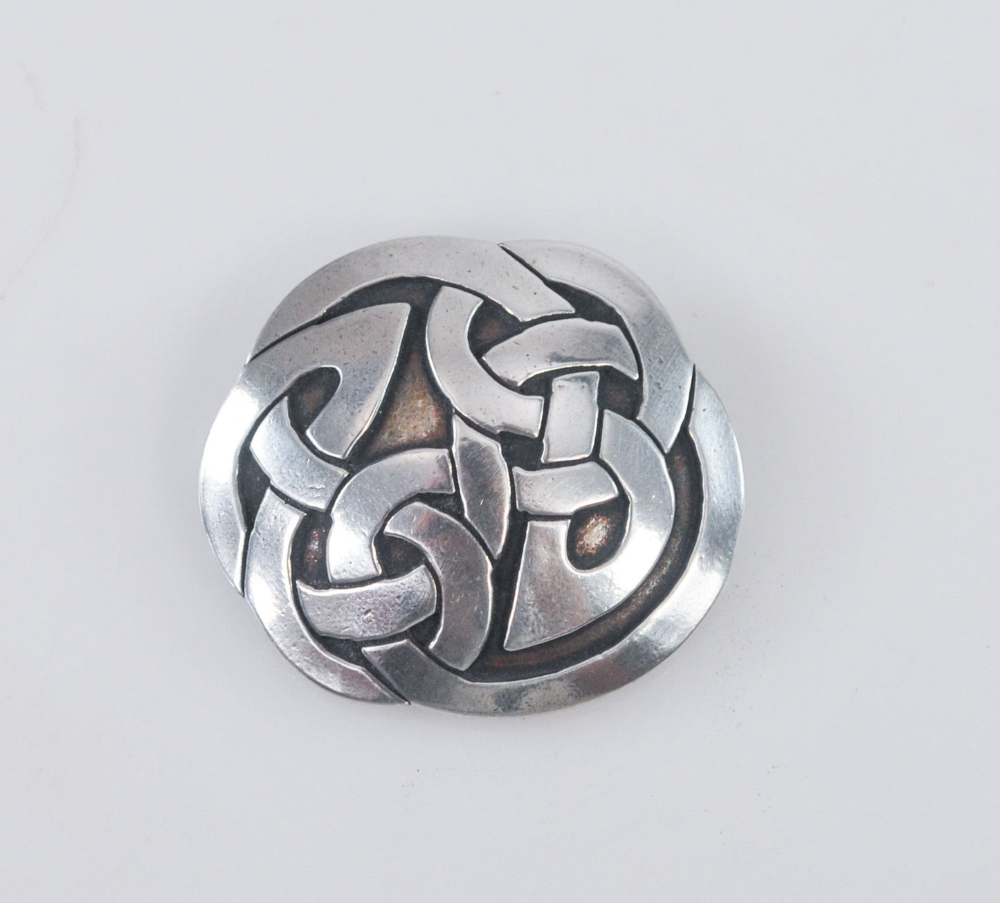 Sterling Silver Celtic Knot Medallion Pendant