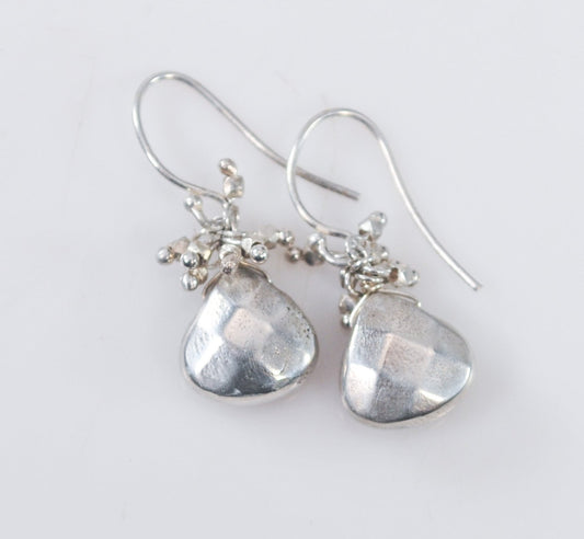 Sterling Silver Bauble Earrings