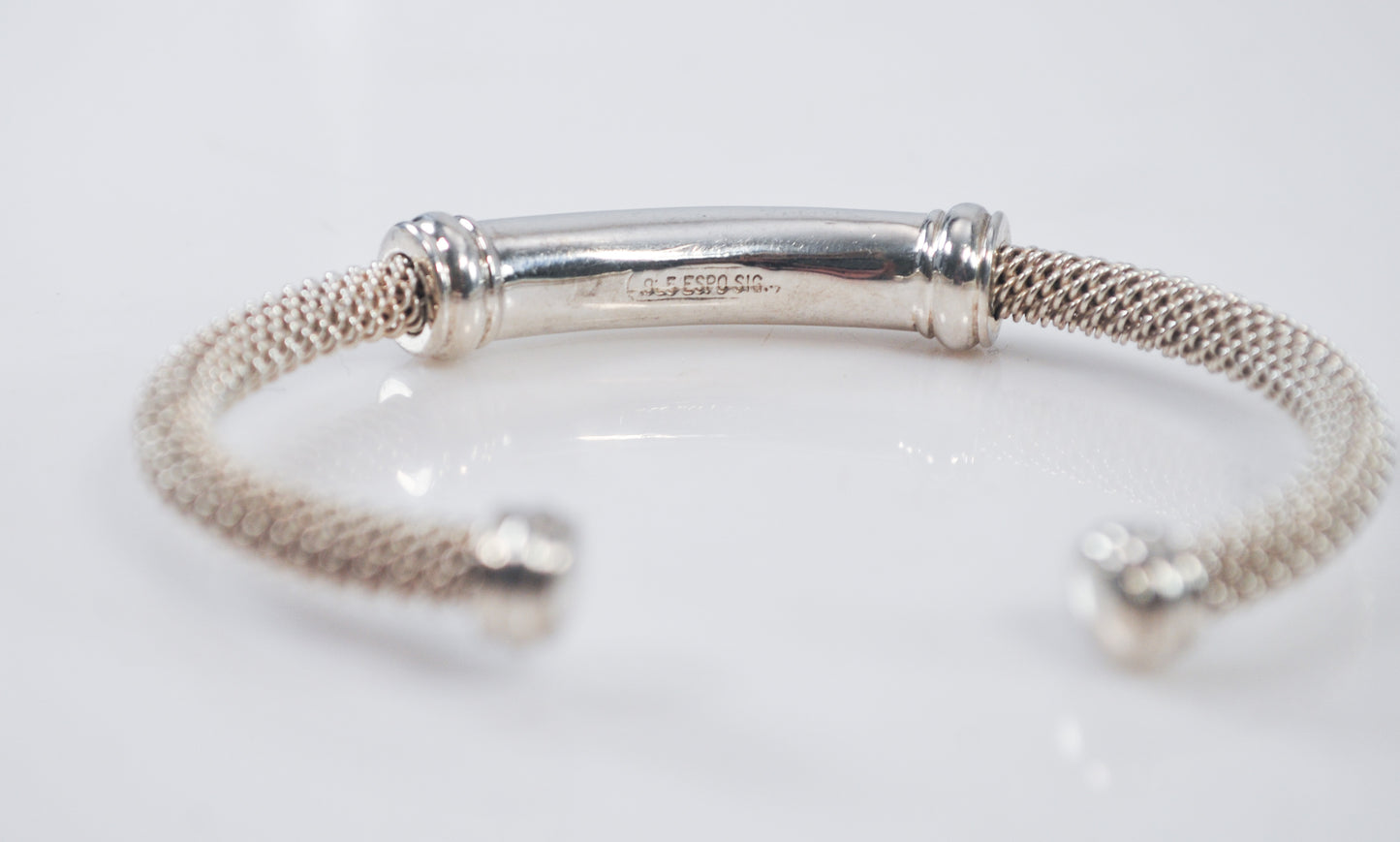 925 Espo Sig Sterling silver bracelet