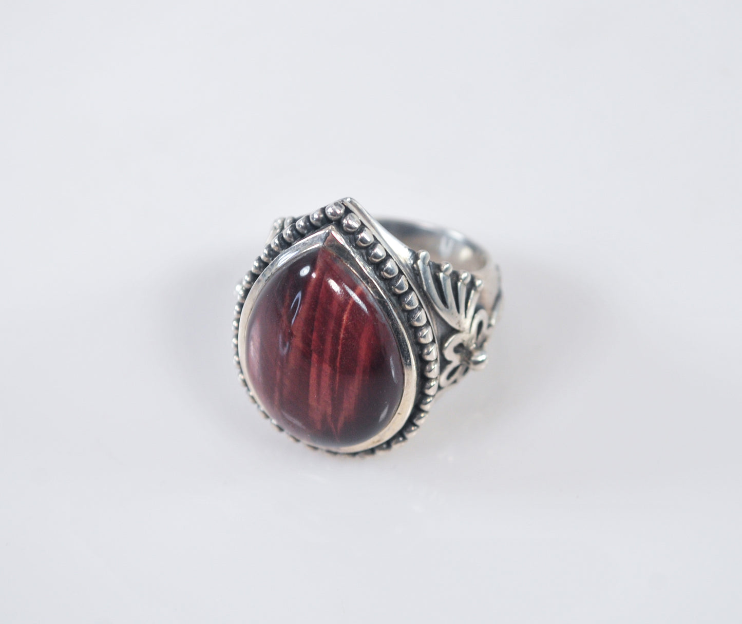 Doug Paulus Sterling Silver Tiger Eye Ring