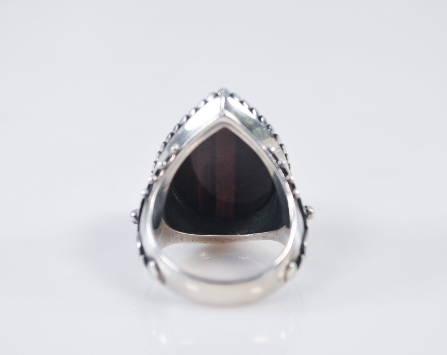 Doug Paulus Sterling Silver Tiger Eye Ring