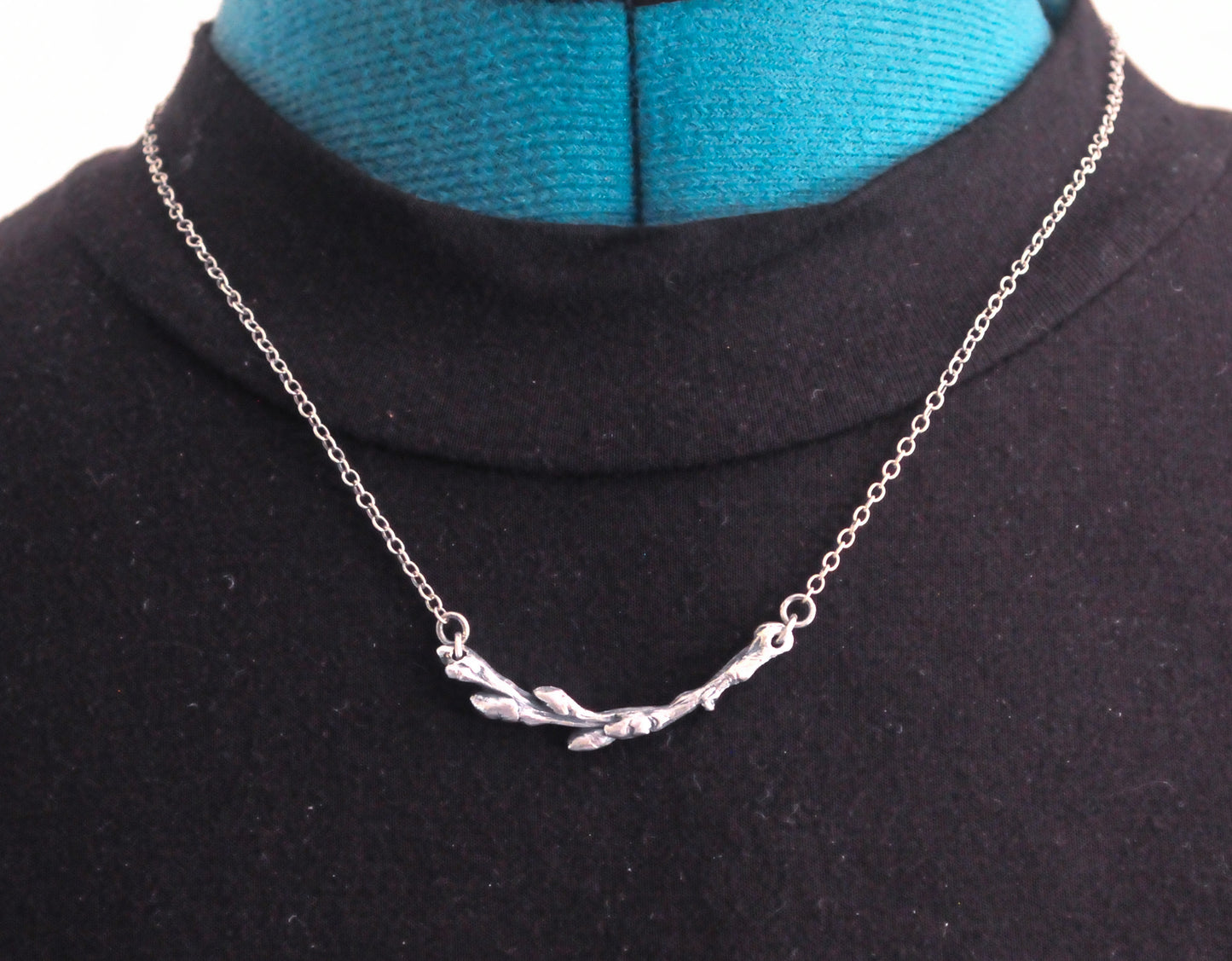 Vintage 925 Sterling Silver Natural Branch Necklace