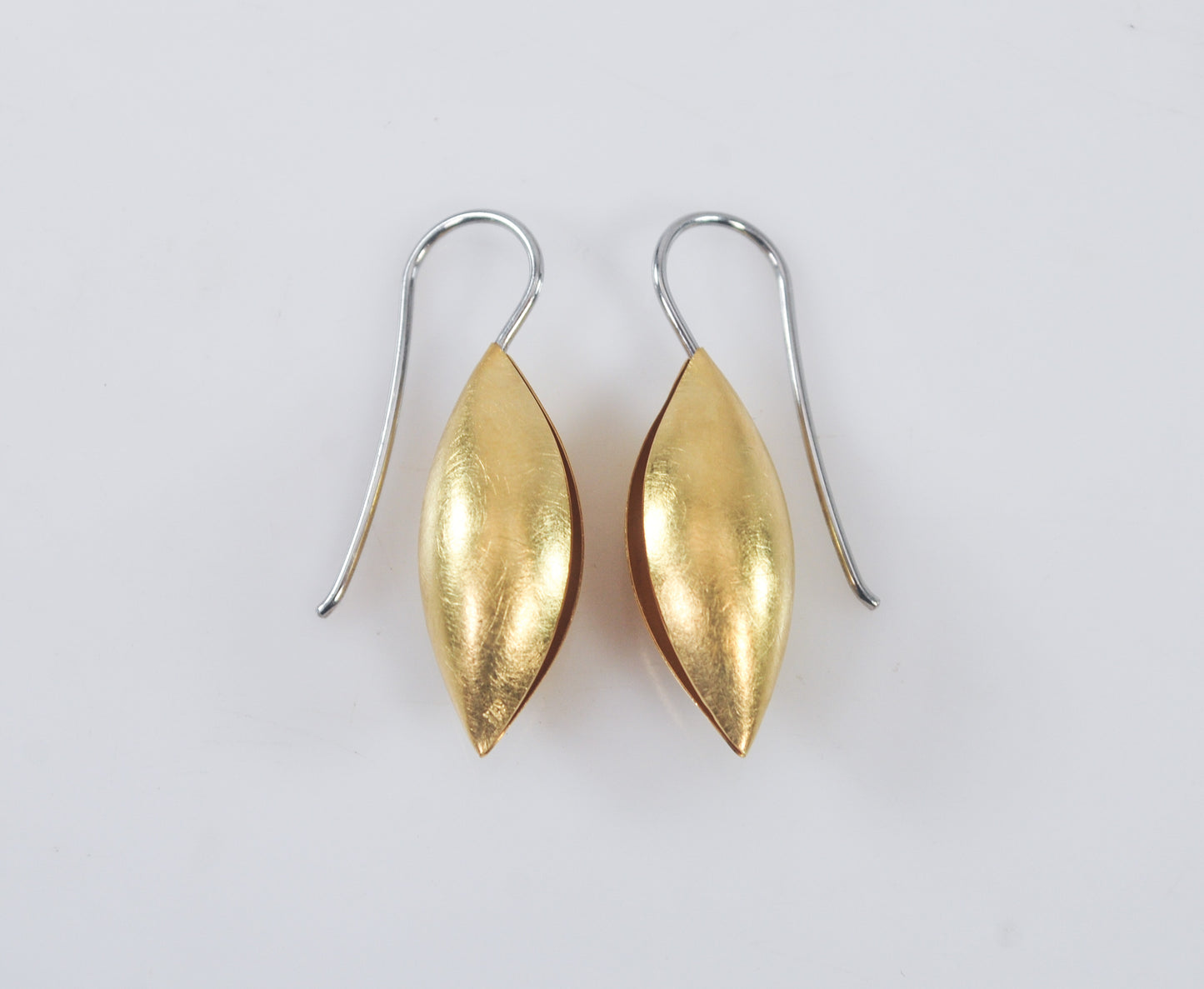 Designer 18K Gold Cocoon Earrings