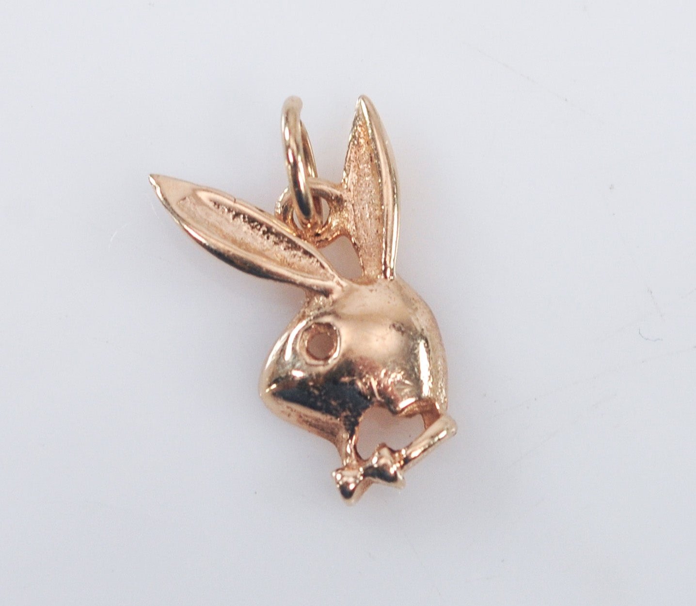 14K Playboy Bunny Pendant