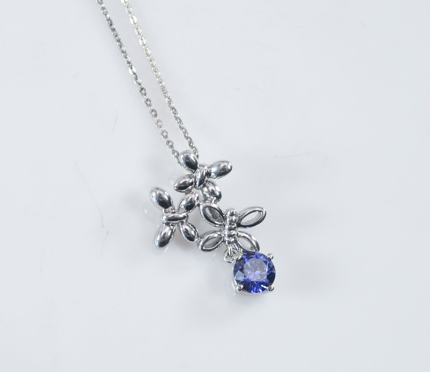 Sterling Silver Butterfly Necklace