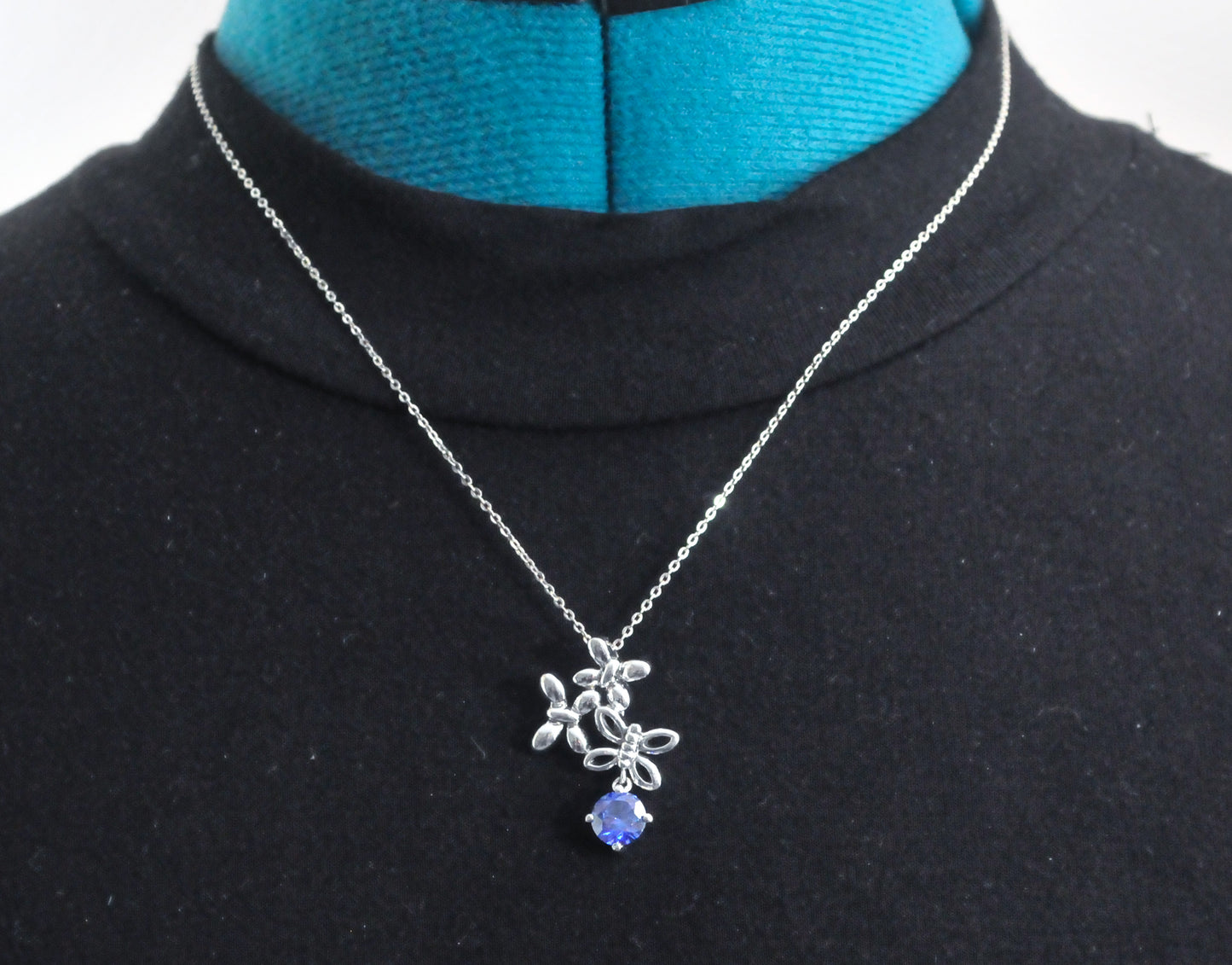 Sterling Silver Butterfly Necklace