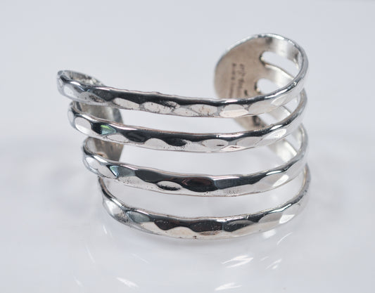 Denmark Erik Dennung Silver Plated Cuff Bracelet