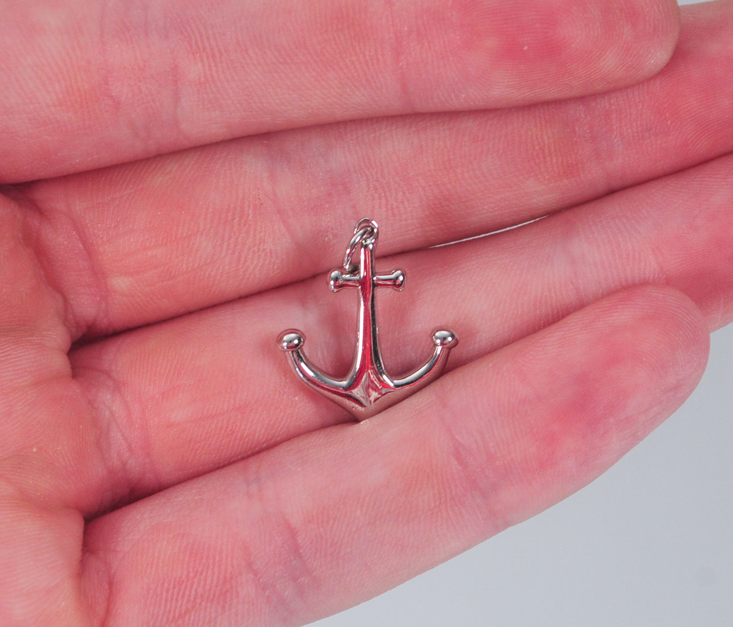 Sterling Silver Anchor Charm or Pendant