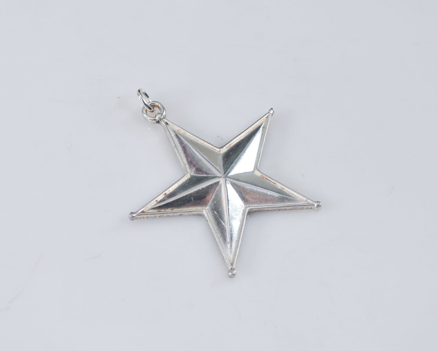 Vintage Sterling Silver Star Pendant