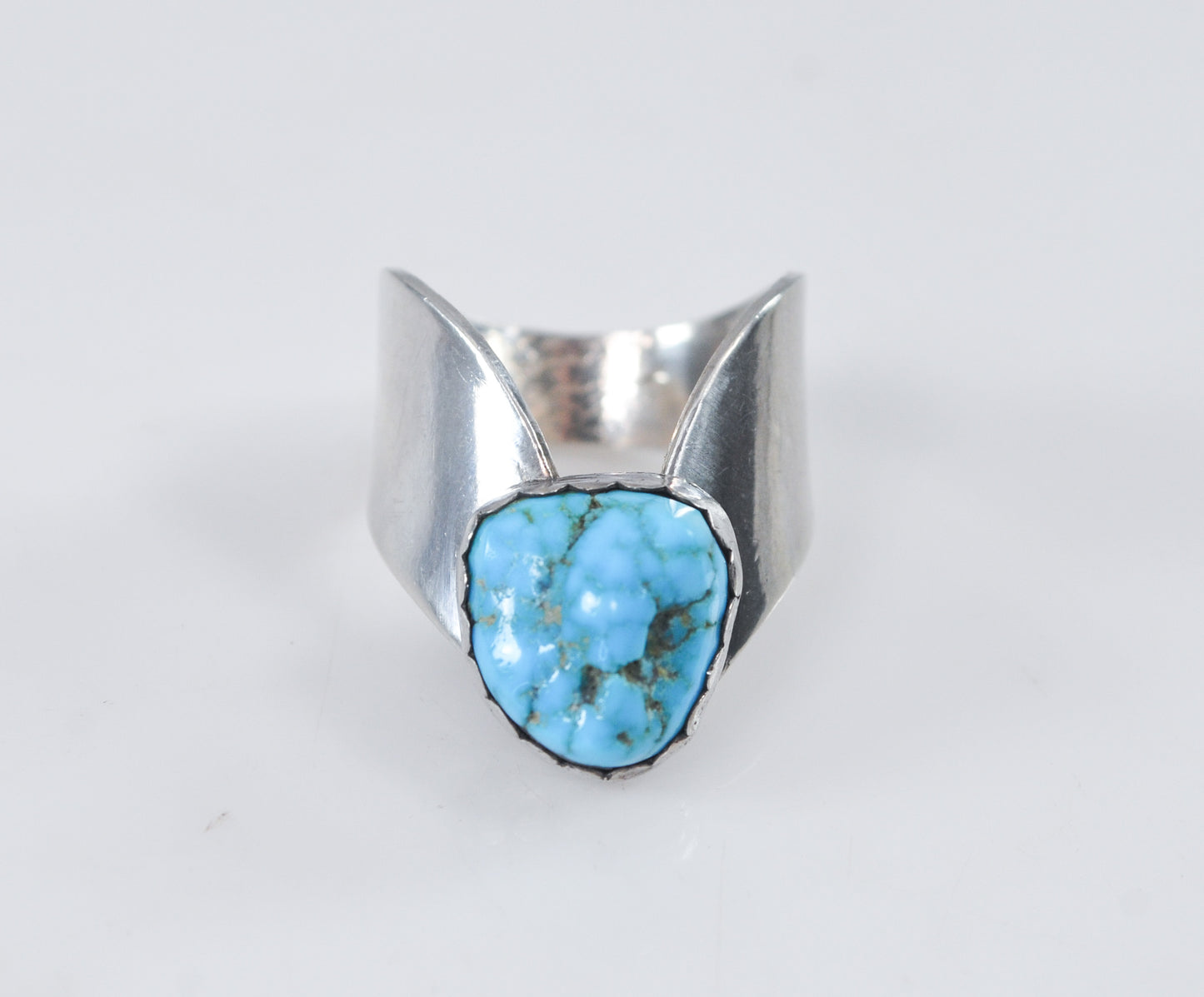 Sterling Silver Navajo Turquoise Ring