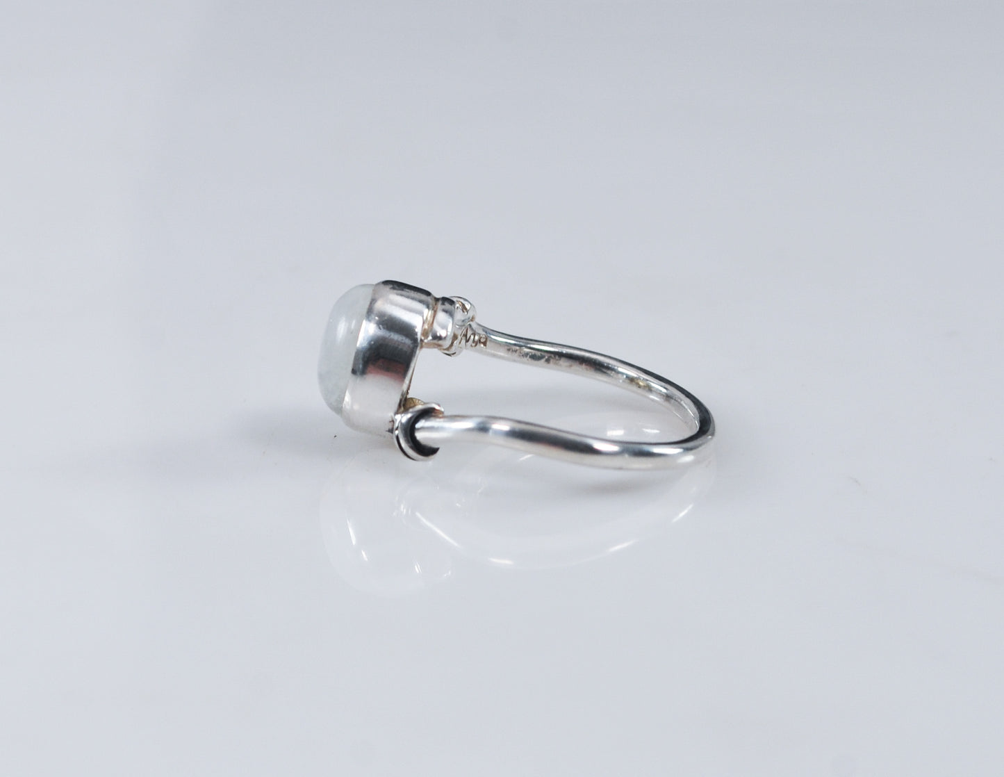 Arya Sterling Silver Moonstone Ring